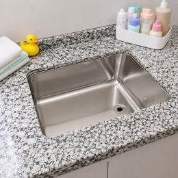 Banheira Inox para Berçário 60x40x22cm - Construinox